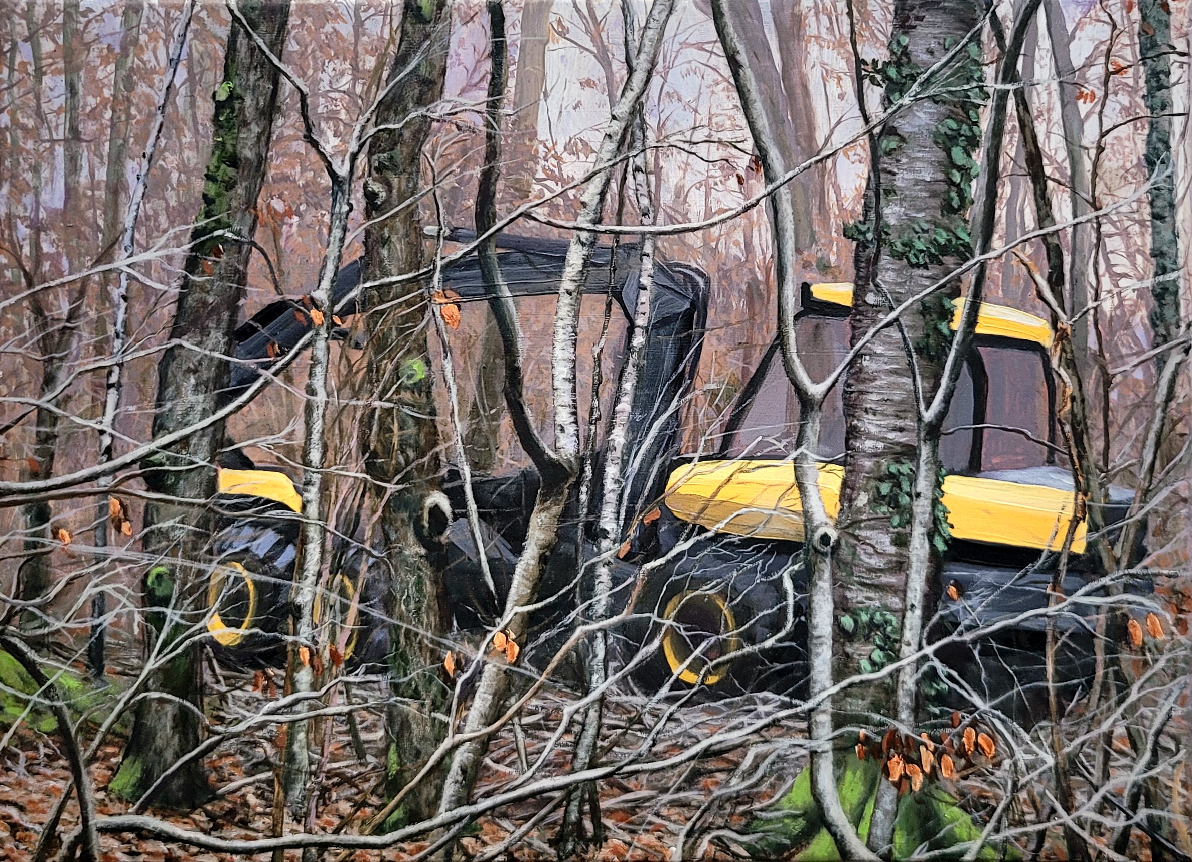 L'arbre qui cache le bulldozer, Laurent Moulinat