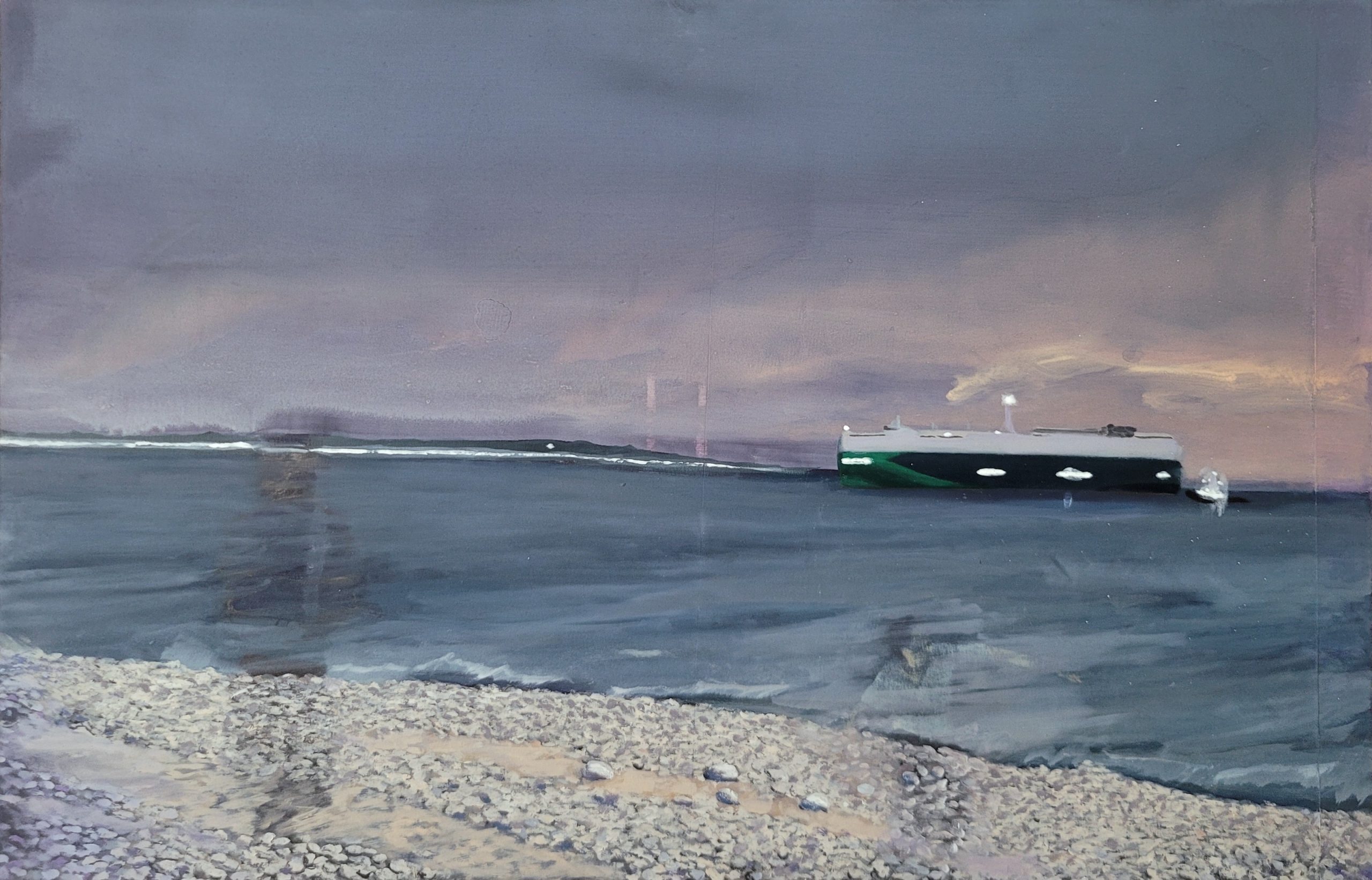 Sans titre (figures au crépuscule), Laurent Moulinat